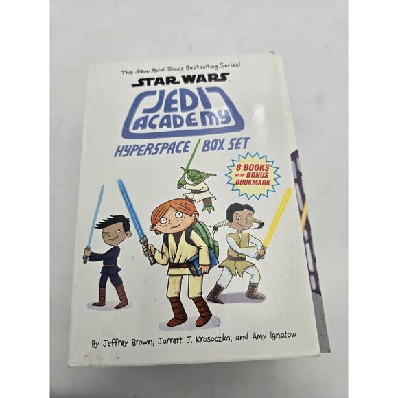 Disney Stars Wars Jedi Academy Hyperspace Box Set 8 Books - Picture 2 of 7